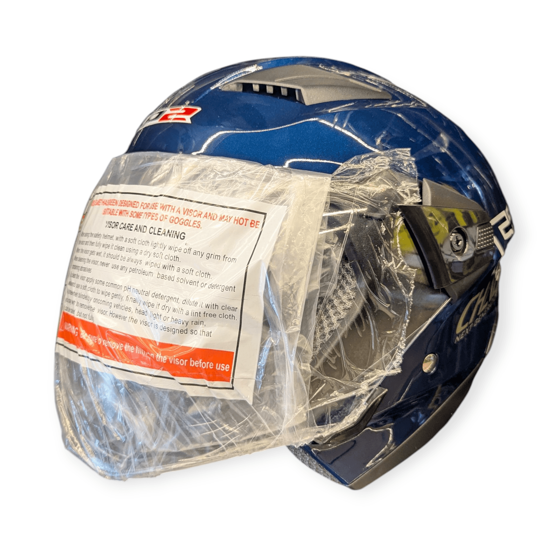 UP2 - Challenger - Double Visor - BLUE GLOSS