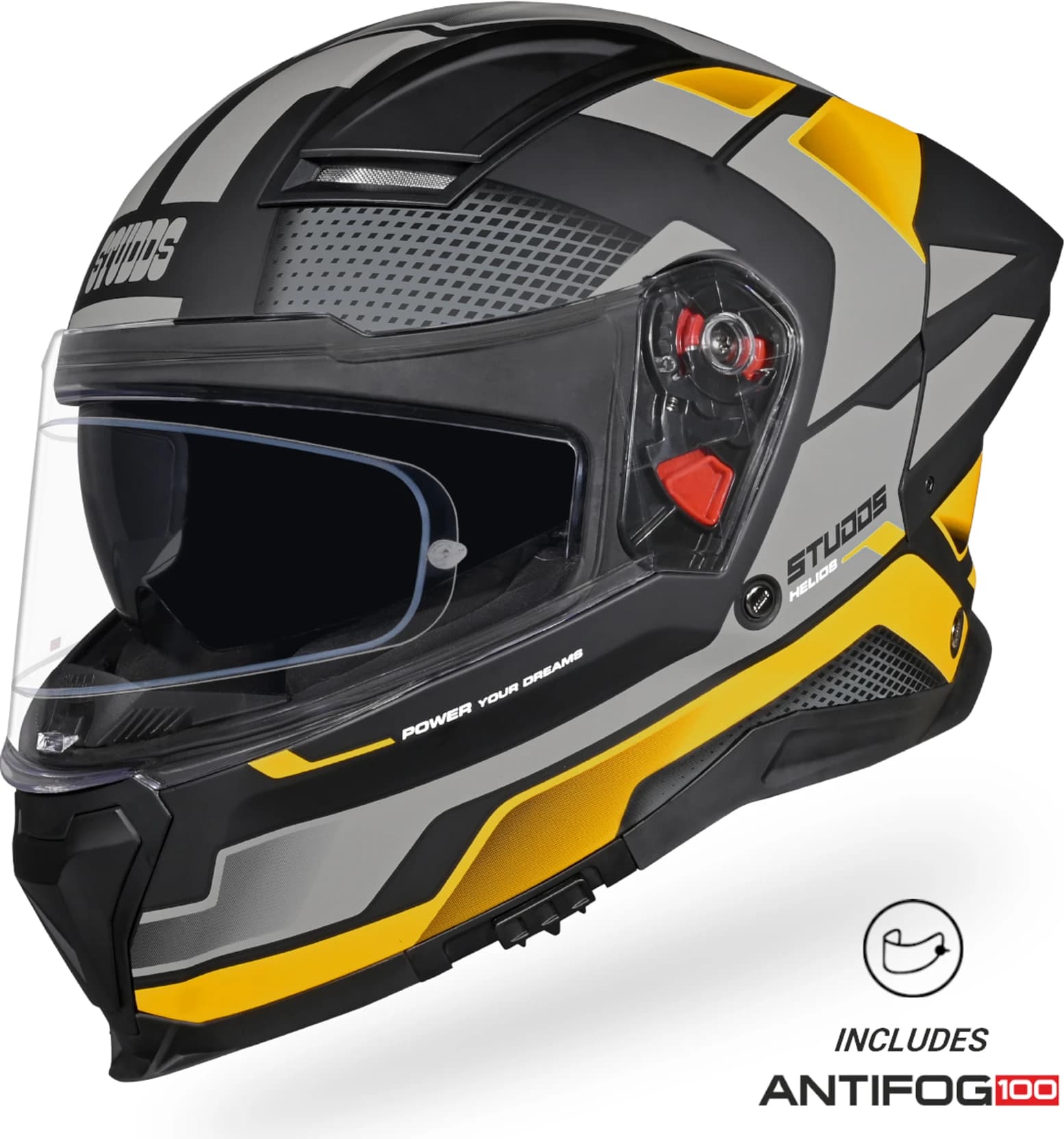 STUDDS - HELIOS - YELLOW GLOSS