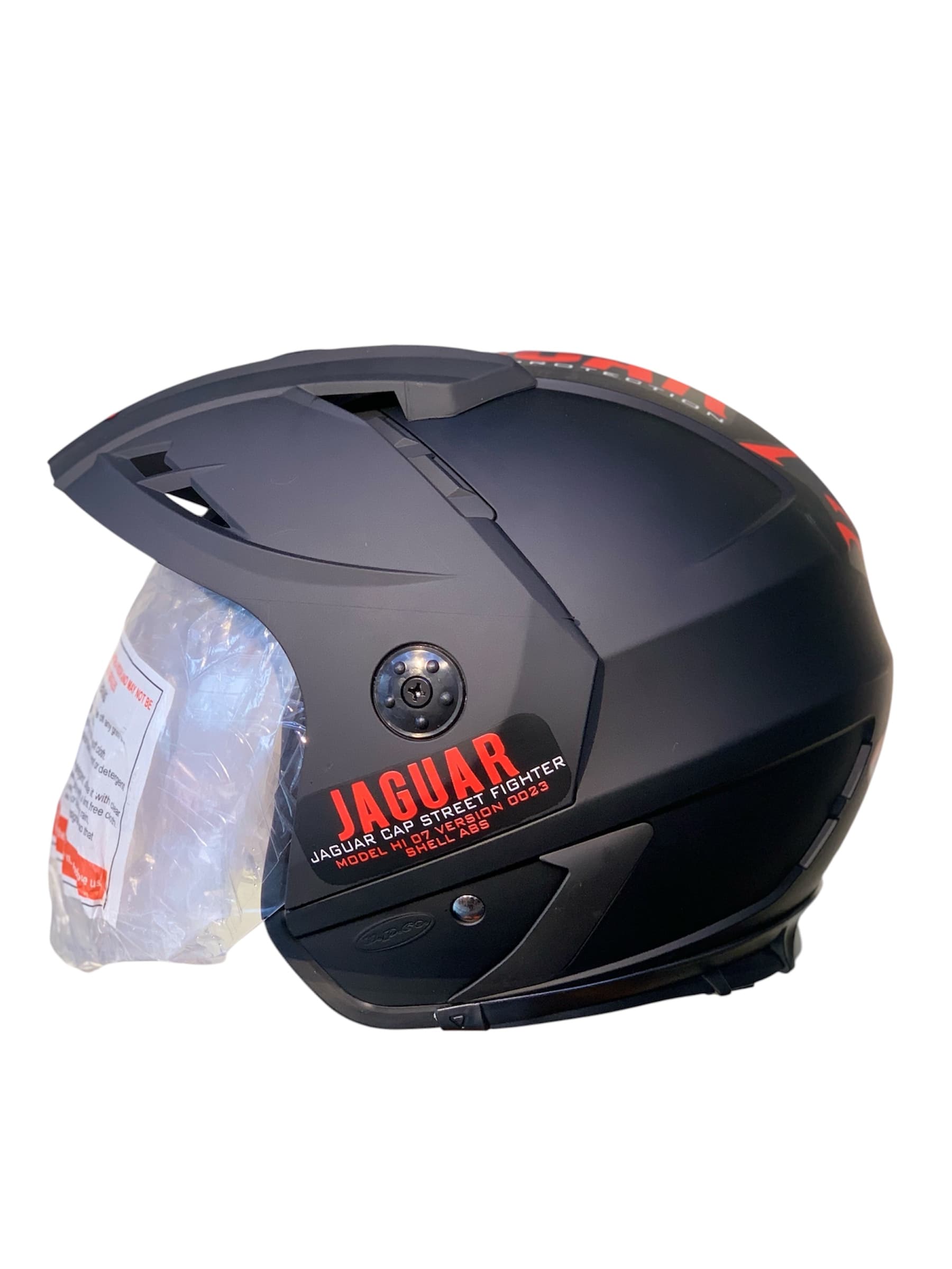 UPCO - JAGUAR - BLACK/RED MATTE